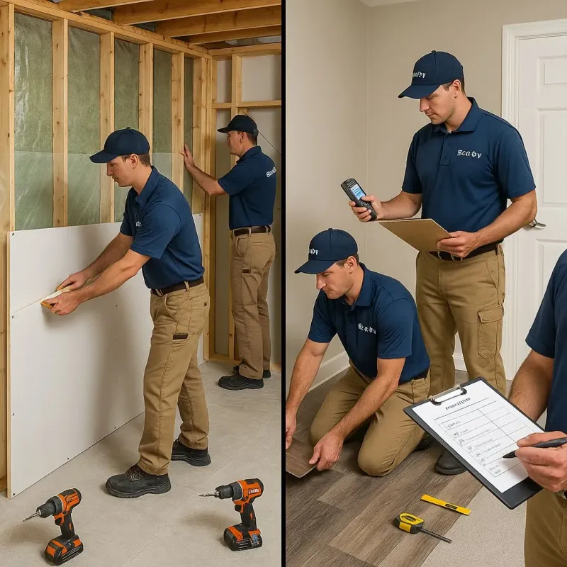 Repairs and Reconstruction process in Martin, TN