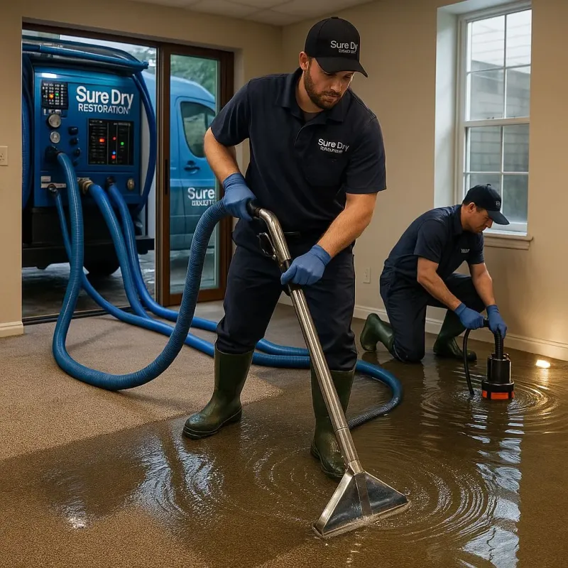 Water Extraction and Removal process in Martin, TN